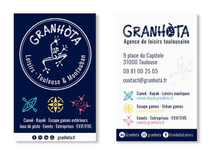 Carte de visite Granhòta