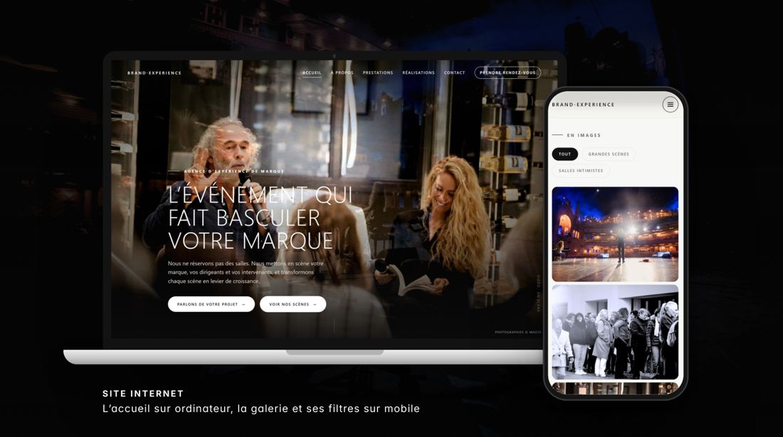 Planche de référence Brand Experience