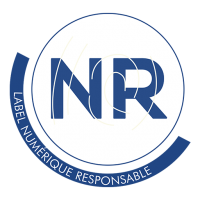 Logo Label Numérique responsable / NR Logo Label Numérique responsable / NR
